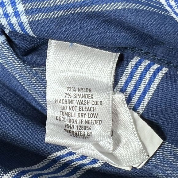 Bonobos Shirt Mens Large Blue Plaid Button Up Slim Fit Long Sleeves Lightweight - Picture 11 of 14